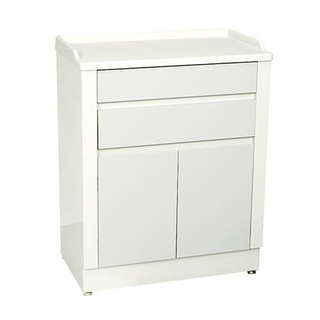 UMF MEDICAL Modular Treatment Cabinet w/ Two Bottom Drawers & Doors 6120